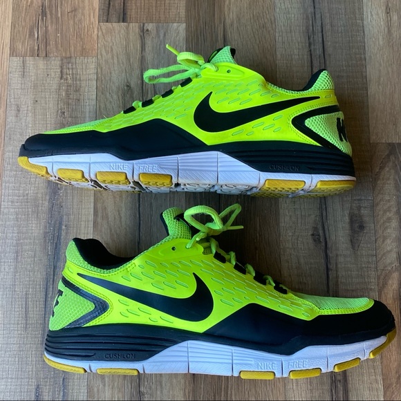 2012 Nike Free Xilla TR Volt Sneakers - Picture 2 of 6